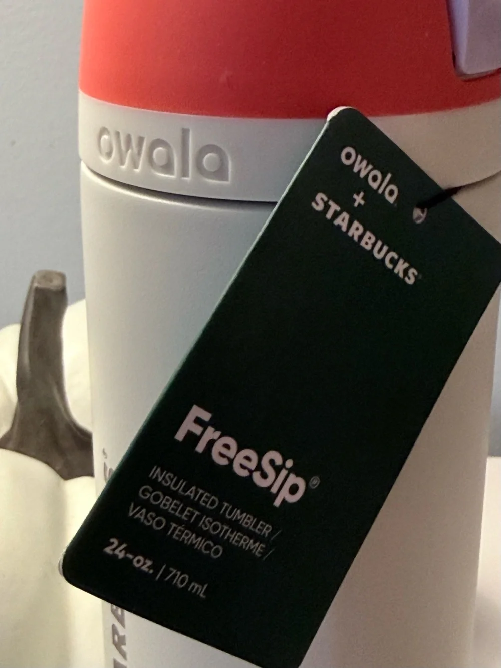 NWT, Starbucks x Owala 2026 PSL Freesip Water Bottle